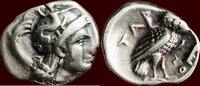 AR Drachm CALABRIA, TARAS (TARENTUM) - circa 302-280 BC -