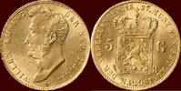 Koninkrijk der Nederlanden 5 Gulden NEDERLAND (NETHERLANDS, KINGDOM) - WILLEM I, 1815-1840 - 1827, Brussel -