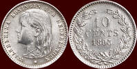 Koninkrijk der Nederlanden 10 Cents 1893 NEDERLAND (NETHERLANDS, KINGDOM... 157.18 US$  +  37.26 US$ shipping