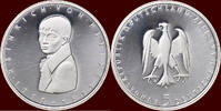  5 Mark 1977 G GERMANY - BRD -  1977 G, Karlsruhe “von Kleist” PP 9.90 US$  +  37.26 US$ shipping