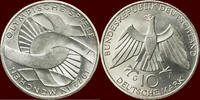  10 Mark 1972 G GERMANY - BRD -  1972 G, Karslruhe “OLYMPIADE MÜNCHEN 19... 12.23 US$  +  37.26 US$ shipping