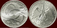  10 Mark 1972 J GERMANY - BRD -  1972 J, Hamburg “OLYMPIADE MÜNCHEN 1972... 12.23 US$  +  37.26 US$ shipping