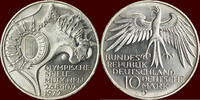  10 Mark 1972 D GERMANY - BRD -  1972 D, München “OLYMPIADE MÜNCHEN 1972... 12.23 US$  +  37.26 US$ shipping