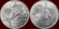  10 Mark 1972 G GERMANY - BRD -  1972 G, Karlsruhe “OLYMPIADE MÜNCHEN 19... 12.23 US$  +  37.26 US$ shipping