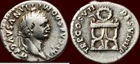 M&uuml;nzen AR Denarius 81-96 n. Chr. DOMITIANUS (DOMITIAN), 81-96 - Rome  202.34 US$  +  37.00 US$ shipping
