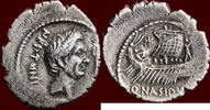 M&uuml;nzen AR Denarius ROMAN IMPERATORS - SEXTUS POMPEIUS & QUINTUS NASIDIUS... 2,254.60 US$  +  46.25 US$ shipping
