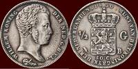 M&uuml;nzen &frac12; Gulden 1830 NEDERLAND (NETHERLANDS, KINGDOM) - WILLEM I, 1815-1... 803.56 US$  +  40.47 US$ shipping