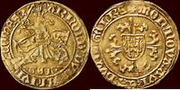 NOORDELIJKE NEDERLANDEN (NETHERLANDS) - HERTOGDOM GELRE - ARNOLD VAN EGMONT, - Rijdergulden of Gelderse rijder z.j. , Arnhem -