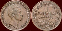1 Skilling SWEDEN, KINGDOM - OSCAR I, 1844-1859 - Banco 1852, Stockholm -