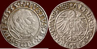 Groschen GERMANY - PREUSSEN, HERZOGTUM - ALBRECHT VON HOHENZOLLERN, 1525-1568 - 1535, Königsberg -