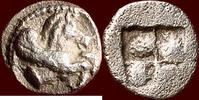 AR Hemiobol MACEDONIA, THERMA - circa -