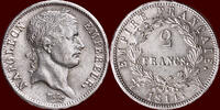 2 Francs FRANCE - FIRST EMPIRE - NAPOLEON I, 1804-1814 - 1811 W, Lille -