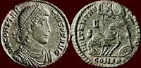 Roman Empire Maiorina CONSTANTIUS II, 337-361 - BI Heavy Constantinopolis -