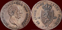 20 Kreuzer GERMANY - HESSEN-DARMSTADT - LUDWIG I,1806-1830 - -