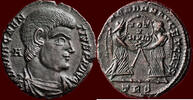 Roman Empire Maiorina MAGNENTIUS, 350-353 - BI Heavy Augusta Treverorum / Trier -