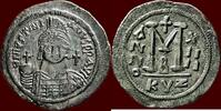 AE Follis BYZANTINE EMPIRE - JUSTINIANUS I, 527-565 - of 40 nummi, Kyzikus -
