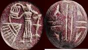 ARCHAEOLOGICAL OBJECT - CILICIA / NORTHERN SYRIA - Scaraboid Seal, circa 800-700 BC -