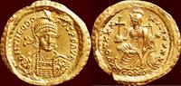 Roman Empire AV Solidus THEODOSIUS II, 402-450 - Constantinopolis -