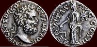 Roman Empire AR Denarius CLODIUS ALBINUS, late 195-19 February 196 - Lugdunum -