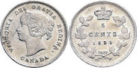 Kanada 5 Cents Victoria (1837-1901) -