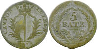Schweiz / Luzern 5 Batzen Kanton Luzern -