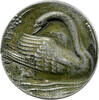 Deutschland ? Zinnmedaille Schwan -