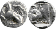  Triobol ca. 440-410 v. Thrakien – Abdera Greif ss  230,00 EUR  +  15,00 EUR shipping