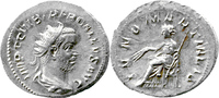 Römisches Kaiserreich Antoninian Trebonianus Gallus (251-253) -