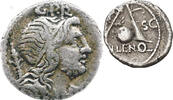 Römische Republik Denar Cn. Cornelius Lentulus Marcellinus -