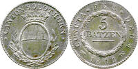 Schweiz / Solothurn 5 Batzen Kanton Solothurn -