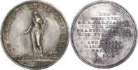 NAPOLEON UND SEINE ZEIT Silbermedaille Napoleon Bonaparte / Frieden v. Lunéville 1801 -