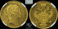 Austria ducat Gold Ducat - Francis Joseph I - 1856A NGC AU53 Austria -