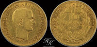Greece 10 DRACHMAI Gold 10 drachmai 1876 King George A Greece -