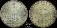 Greece 100 DRACHMAI 1967 Silver 1967 (1970) 100 Drachmai Greece unz 175.98 US$  +  35.20 US$ shipping