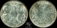 Greece 30 Drachmai Silver 30 Drachmai 1963 FIVE KINGS Greece -