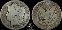 USA 1 MORGAN DOLLAR 1882 Silver morgan dollar 1882 Carson City USA F 129.05 US$  +  35.20 US$ shipping