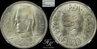 Egypt 10 PIASTRES 1939 Silver 10 Qirsh / Piastres - Farouk - 1939 (1358)... 211.17 US$  +  35.20 US$ shipping
