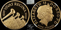 Gold proof 5 Pounds 2006 - Elizabeth II Queens 80th Birthday- NGC PF68 ULTRA CAMEO Great Britain