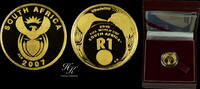 South Africa 1 RAND 2007 Gold proof Rand 2007 1/10 oz -FIFA World Cup, 2... 621.79 US$  +  52.79 US$ shipping