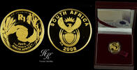 South Africa 1 RAND 2008 Gold proof Rand 2008 1/10 oz -FIFA World Cup, 2... 621.79 US$  +  52.79 US$ shipping