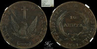 Greece 10 LEPTA 1831 Copper 10 Lepta 1831 'Governor Kapodistrias' VARIET... 20,269.16 元  ＋  389.79 元 运费