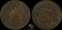 Greece 10 LEPTA 1851 Copper 10 lepta 1851 'King Otto' Greece vz 623.67 元  ＋  389.79 元 运费