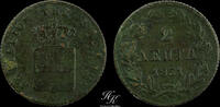 Greece 2 lepta 1851 Copper 2 lepta 1851 'King Otto' Greece vz 467.75 元  ＋  389.79 元 运费