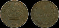 Greece Lepton 1901 Copper lepton 1901 Crete , Greece unz 779.58 元  ＋  389.79 元 运费