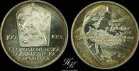 Czechoslovakia 100 korun 1985 Silver 100 Korun (KCS) 'Helsinki Conferenc... 935.50 元  ＋  389.79 元 运费