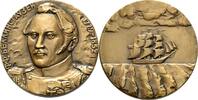 Russland-Medaillen und Marken Bronzegussmedaille -