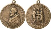 Italien-Kirchenstaat/Vatikanstadt Bronzegußmedaille Pius V. 1566-1572 -
