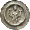 Halberstadt Brakteat. - Bischöfliche Prägungen Meinhard von Kranichfeld 1241-1252 -