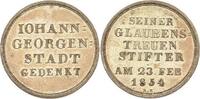 Johanngeorgenstadt Kleine Silbermedaille -