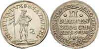 Braunschweig-Calenberg-Hannover 2 Mariengroschen Georg II. 1727-1760 -